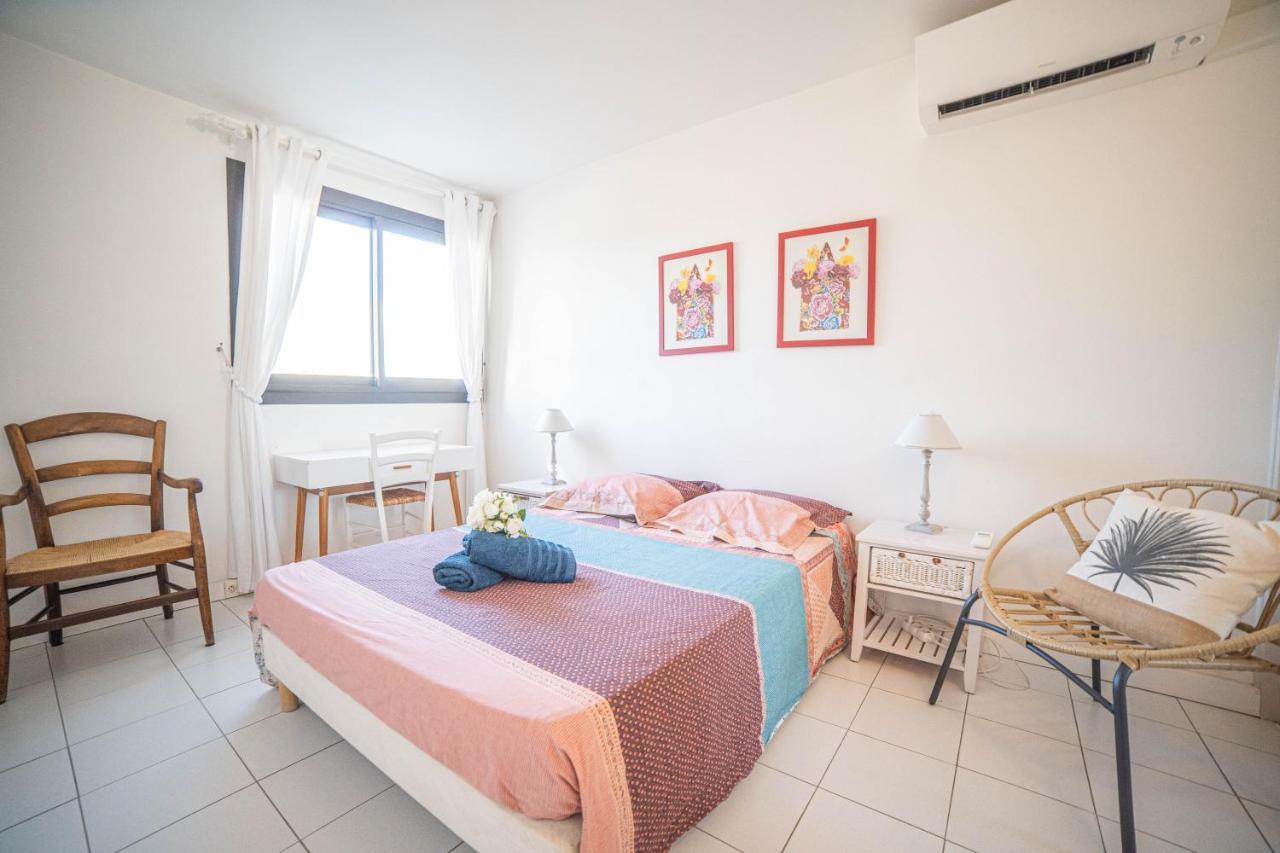 לה גרנד מוט Le Sunrise Vue Mer Acces Plage- Spacieux-2 Terrasses-Wifi - Confort -Top Pros Servicesconciergerielagrandemotte מראה חיצוני תמונה