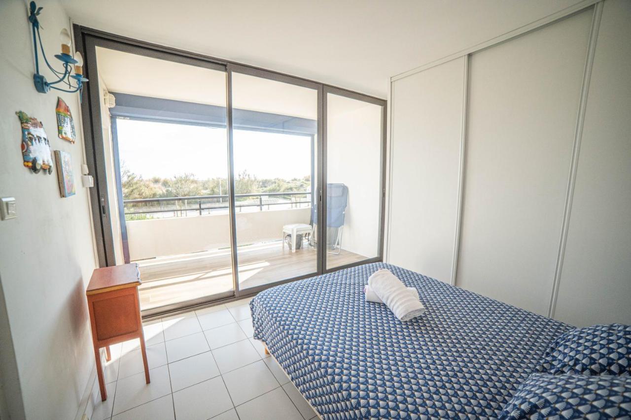 לה גרנד מוט Le Sunrise Vue Mer Acces Plage- Spacieux-2 Terrasses-Wifi - Confort -Top Pros Servicesconciergerielagrandemotte מראה חיצוני תמונה