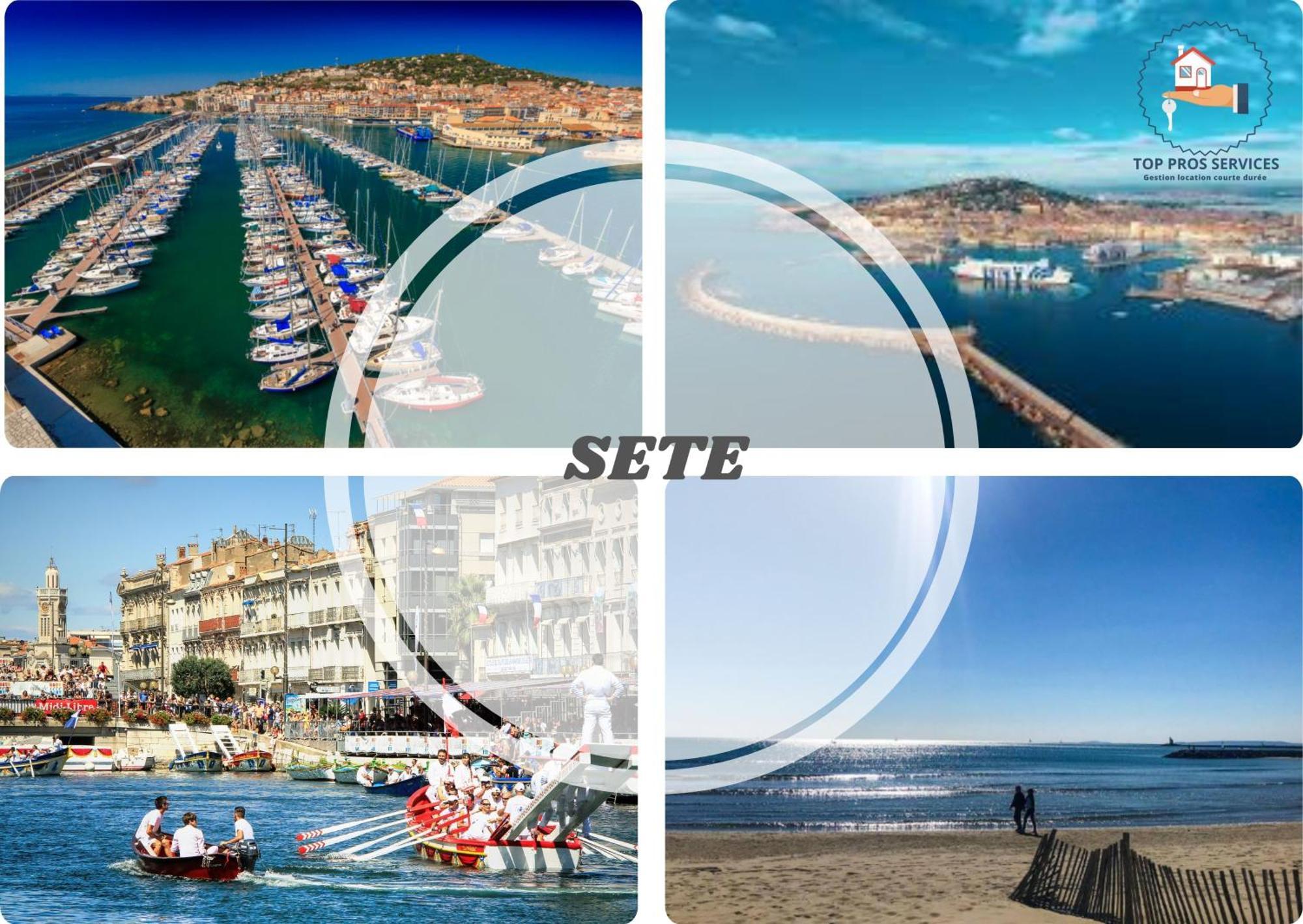 לה גרנד מוט Le Sunrise Vue Mer Acces Plage- Spacieux-2 Terrasses-Wifi - Confort -Top Pros Servicesconciergerielagrandemotte מראה חיצוני תמונה